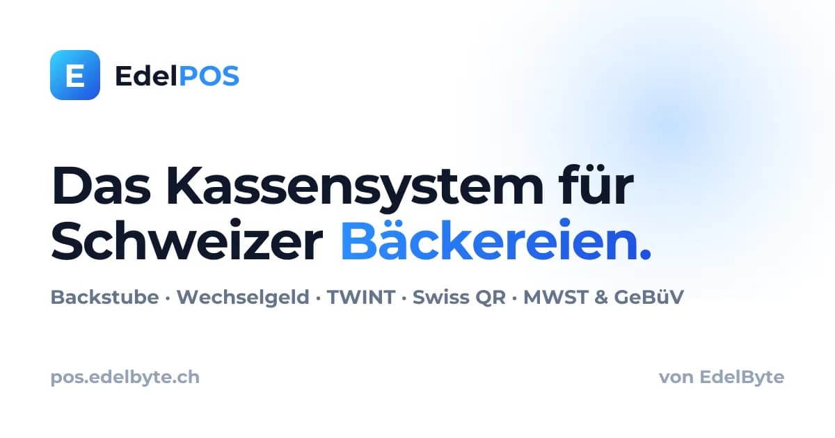 EdelPOS – Kassensystem