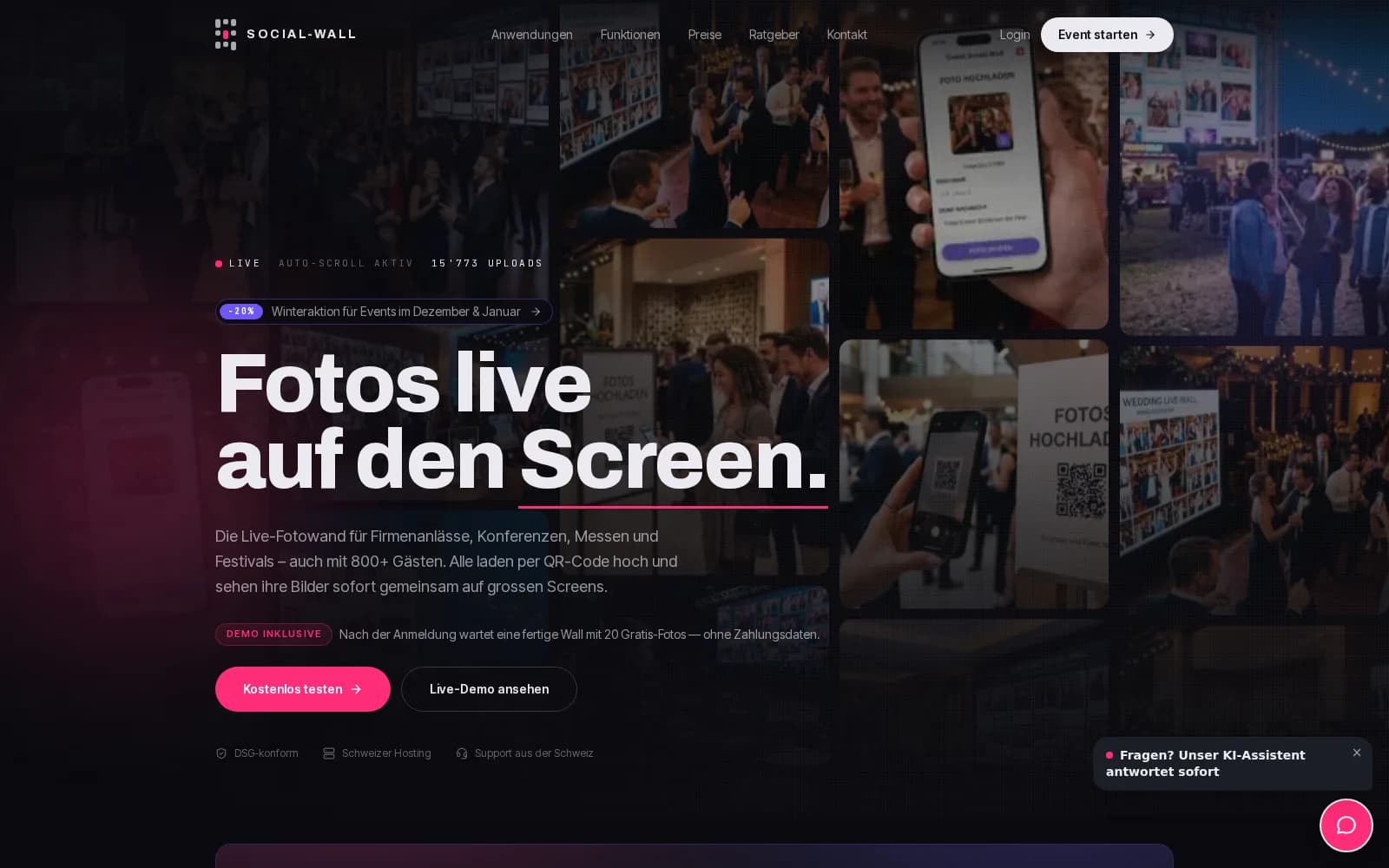 Social Wall – Screenshot