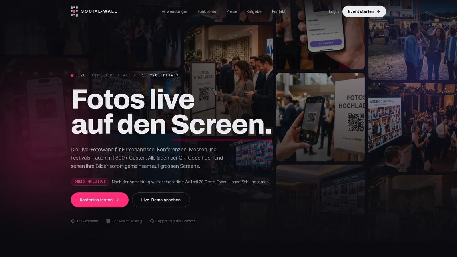 Social Wall – Screenshot
