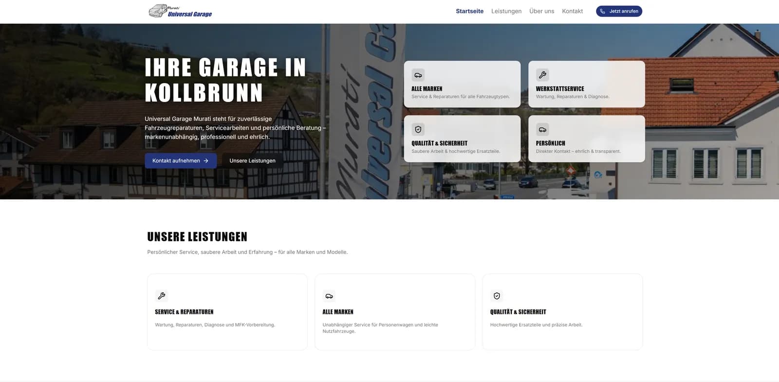 Screenshot: Universal Garage Murati